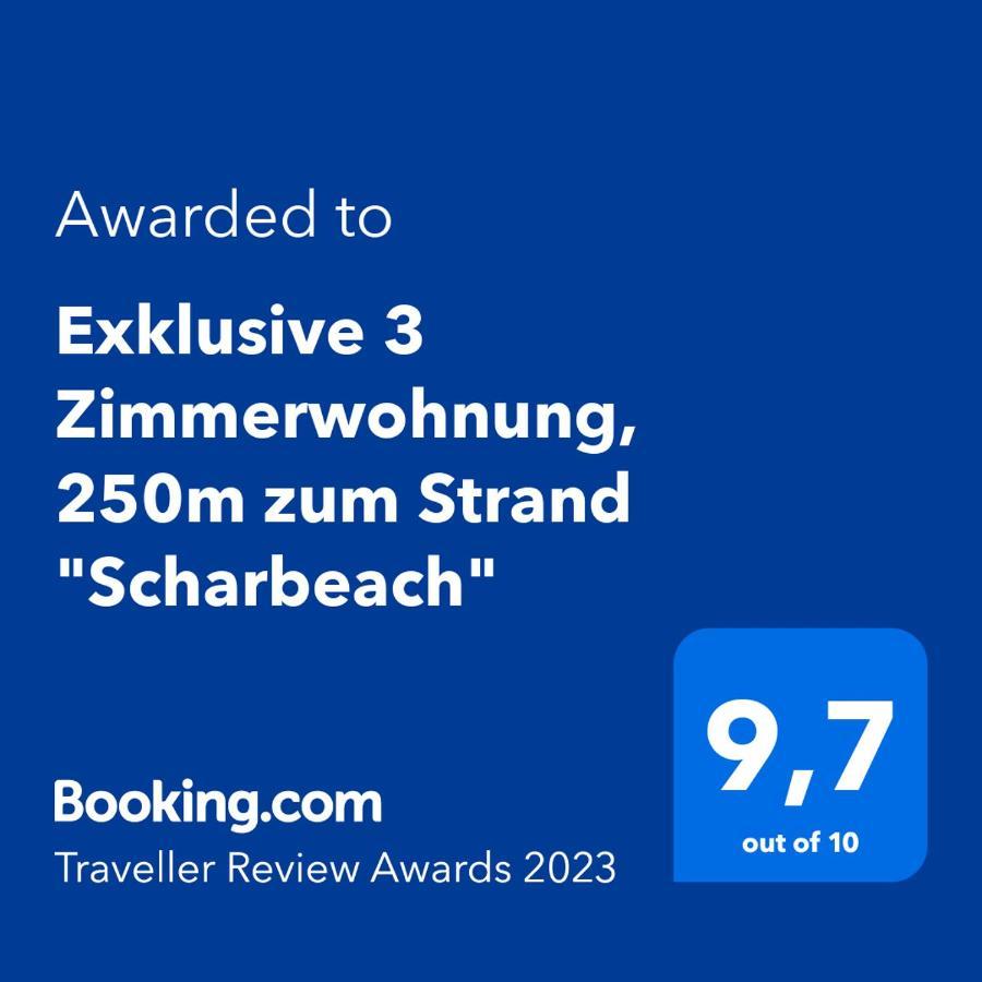 Meertraum Premium Wohnung Mit 3 Zimmern, 250M Zum Strand 沙博伊茨 外观 照片